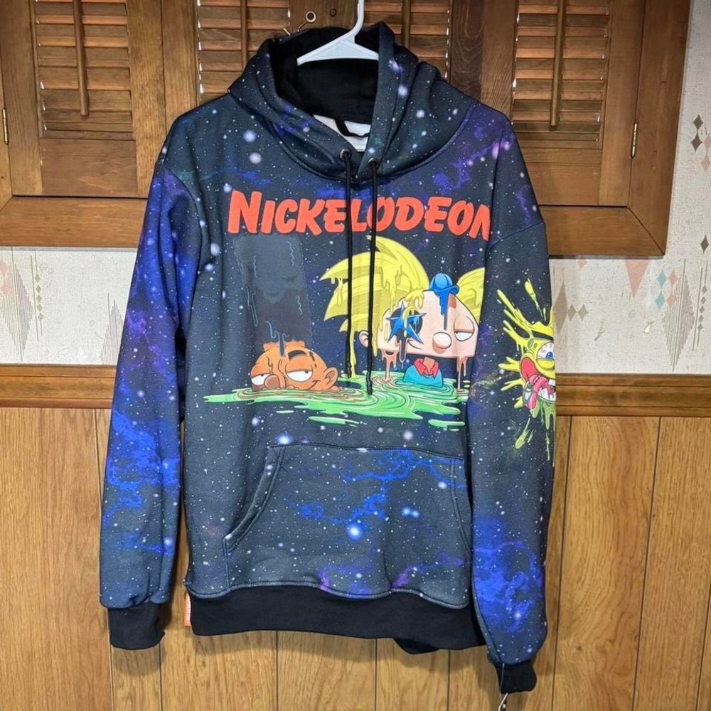 Nickelodeon multi-coloured hoodie Size Large